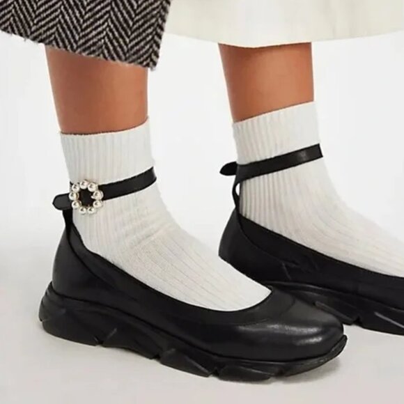 Free People Shoes - Free People Adventure Ballet Sneaker - Leather (For Women)